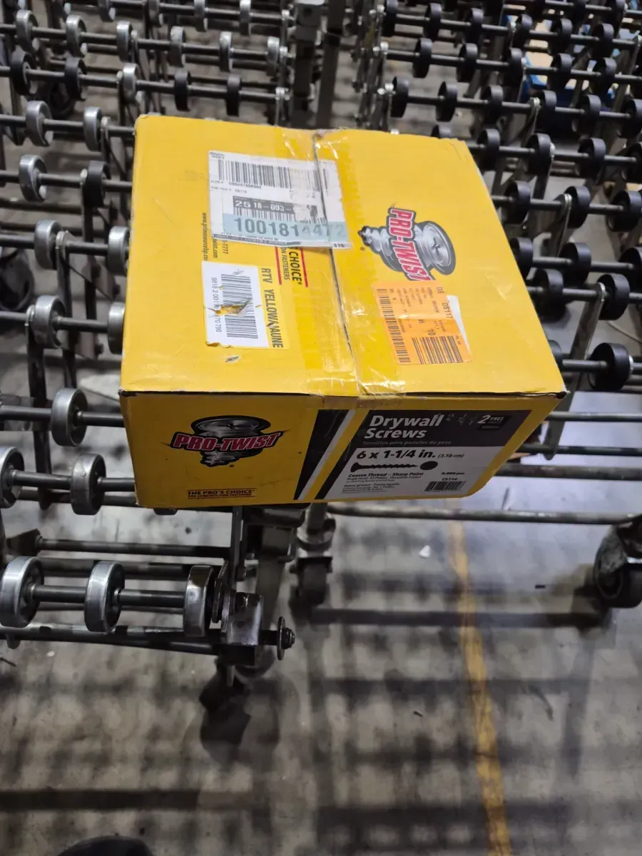 Nails (Pro-Twist #6 x 1-1/4 in. #2 Phillips Reduced Bugle Head Coarse Thread Drywall Screws 25 lb. Box) - image 2