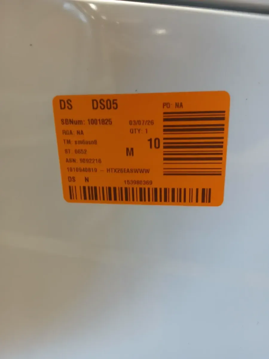 GE Hotpoint 6.2 cu. ft. vented Electric Dryer in White with Auto Dry - image 8