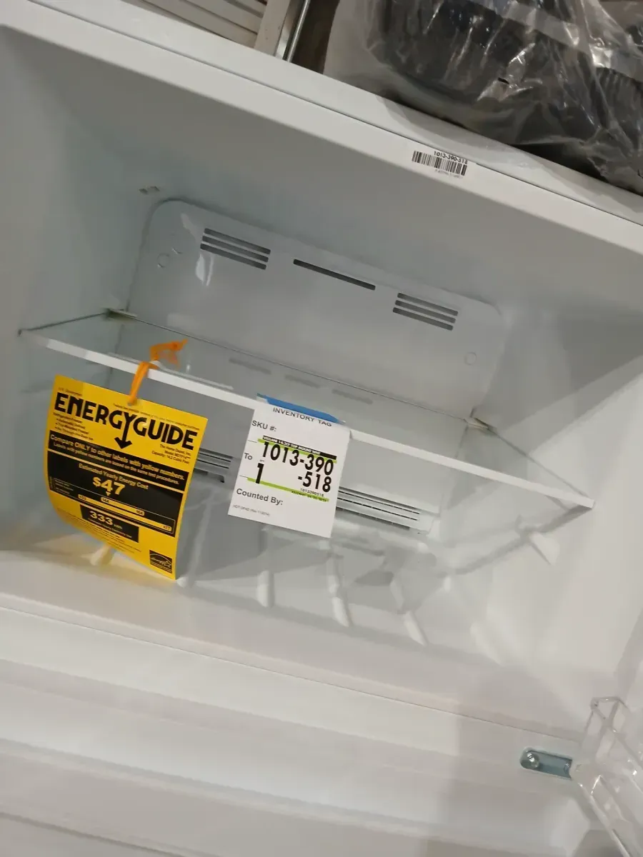 Vissani 14.2 cu. ft. Top Freezer Refrigerator in White, Garage Ready - image 6