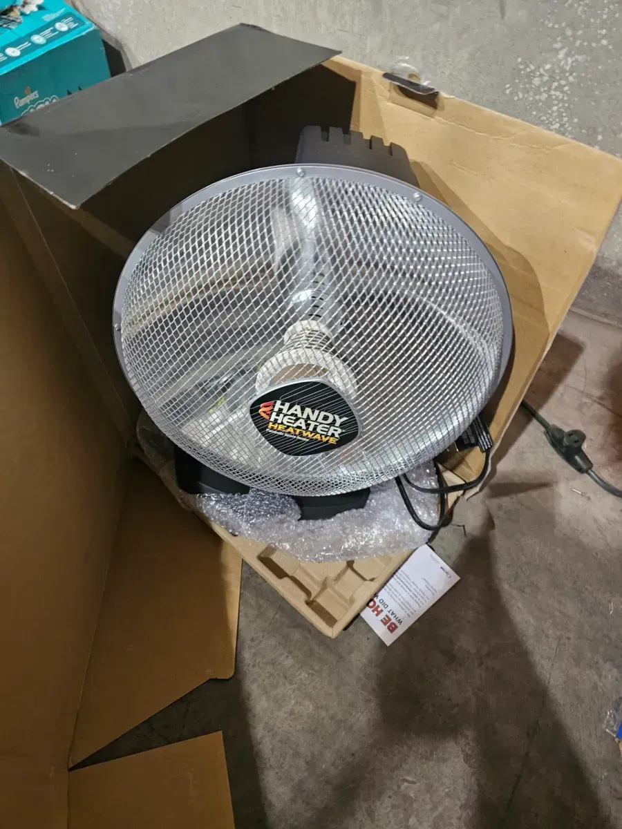 1500-Watt 18.5 in. Electric Ceramic Parabolic Space Heater with Tip-Over Safety - image 2