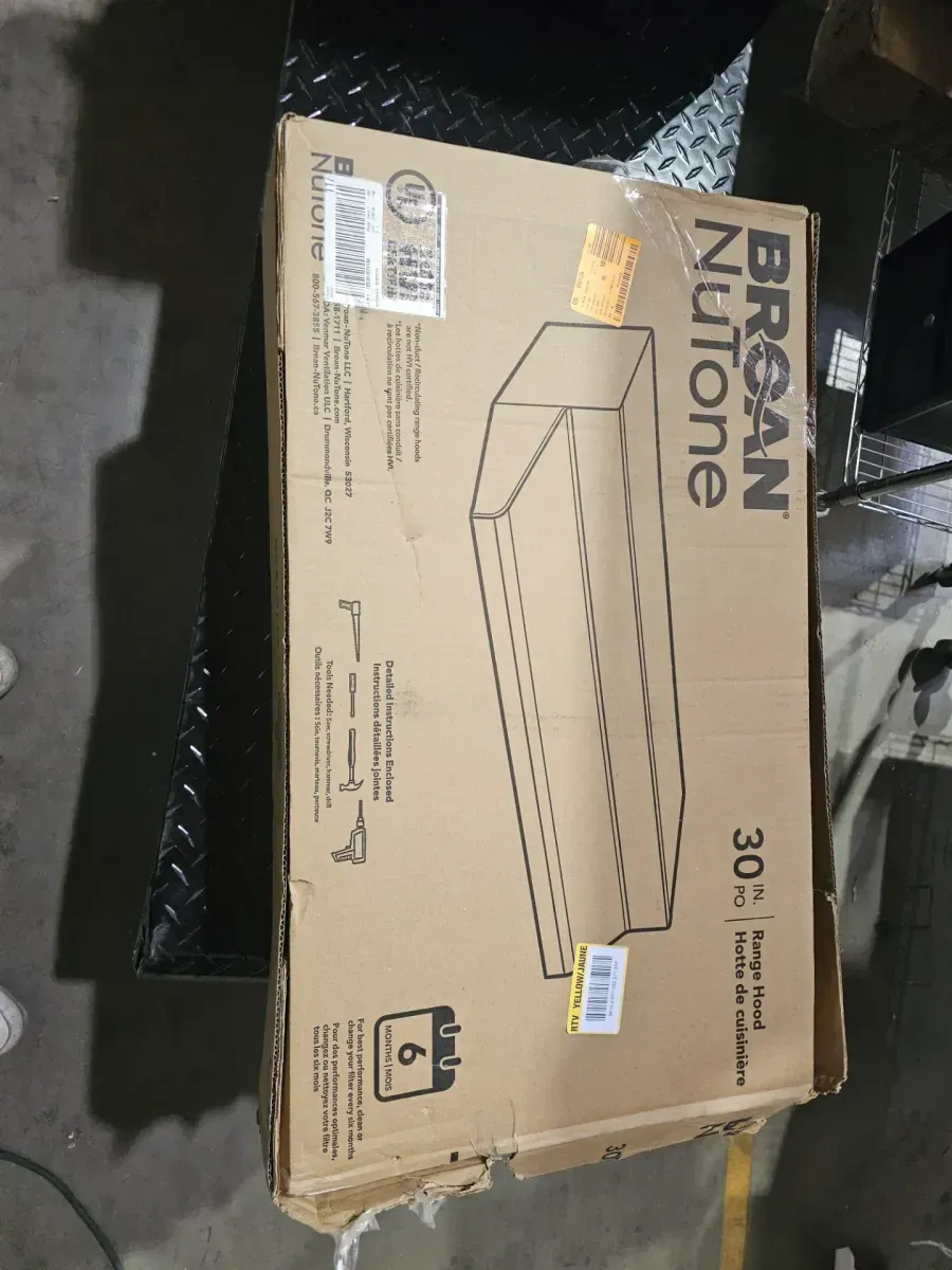 Broan-NuTone RL6200 Series 30-Inch Ductless Under-Cabinet Range Hood, Stainless Steel Finish - image 2