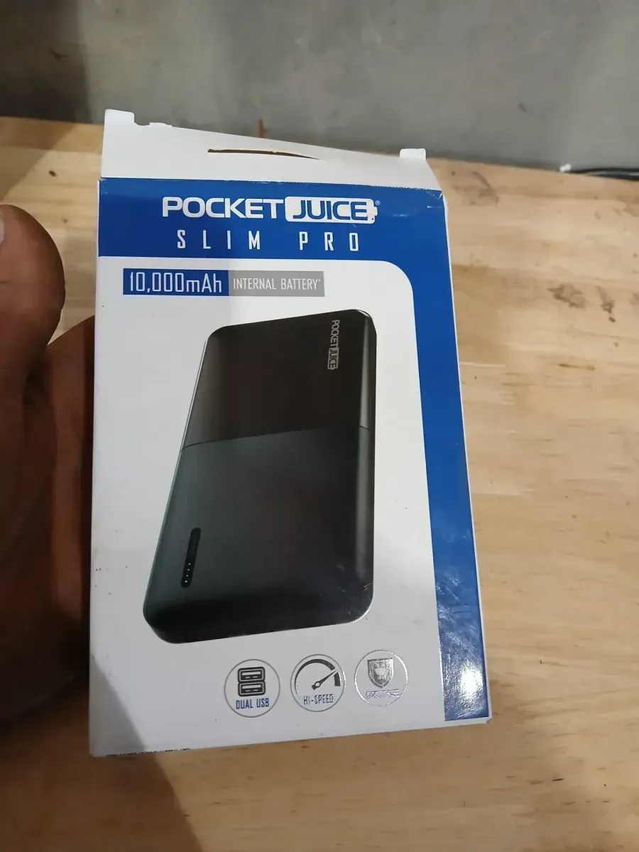 Tzumi 10,000 mAh Slim Pro Pocket Juice Portable Power Bank - image 2