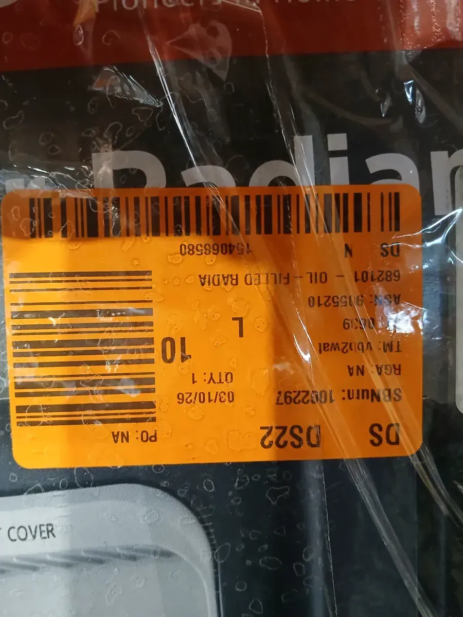 Pelonis 1,500-Watt Oil-Filled Radiant Electric Space Heater with Thermostat - image 6