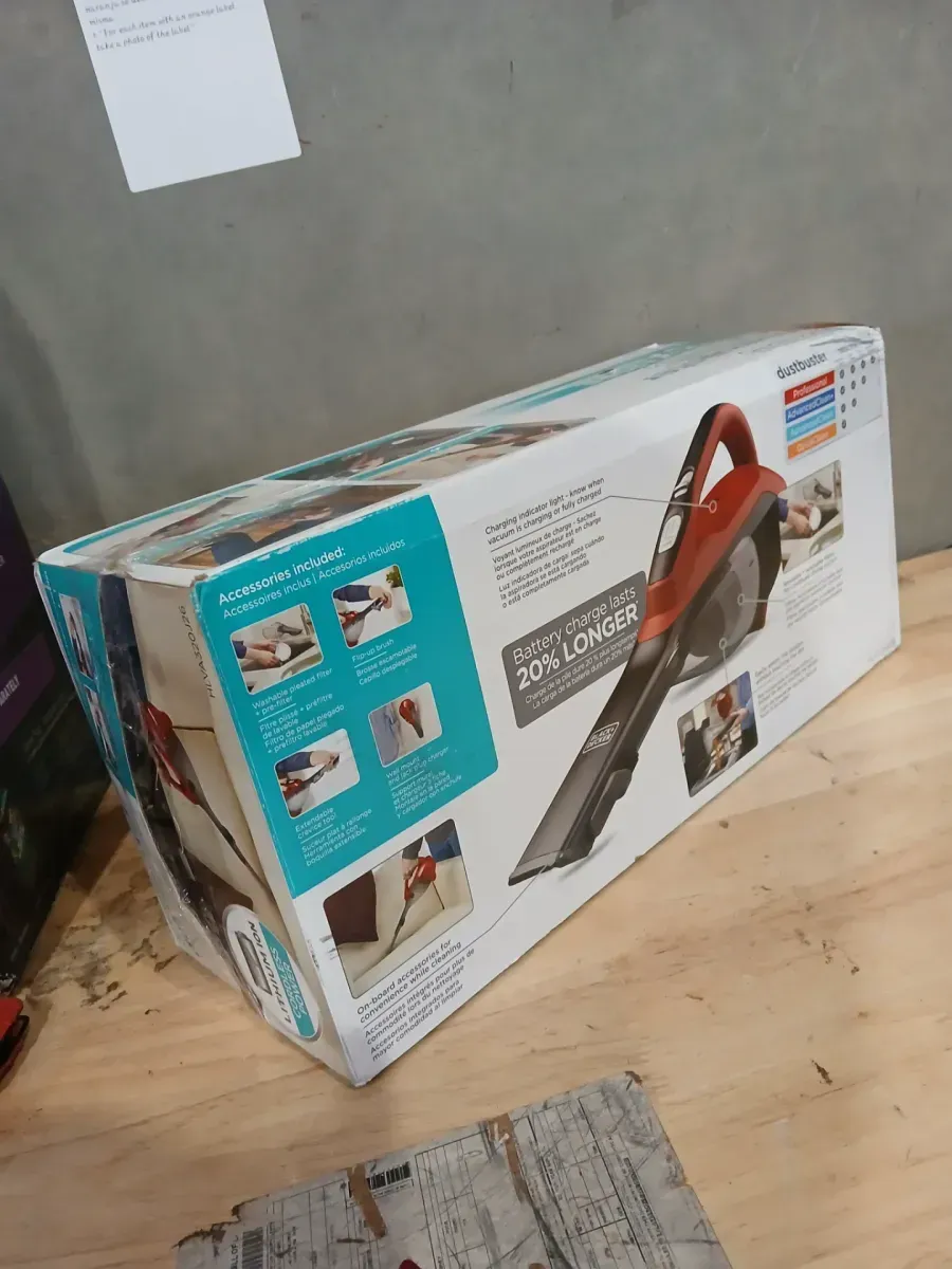 BLACK+DECKER Dust Buster 10.8-Volt Cordless Handheld Vacuum - image 2