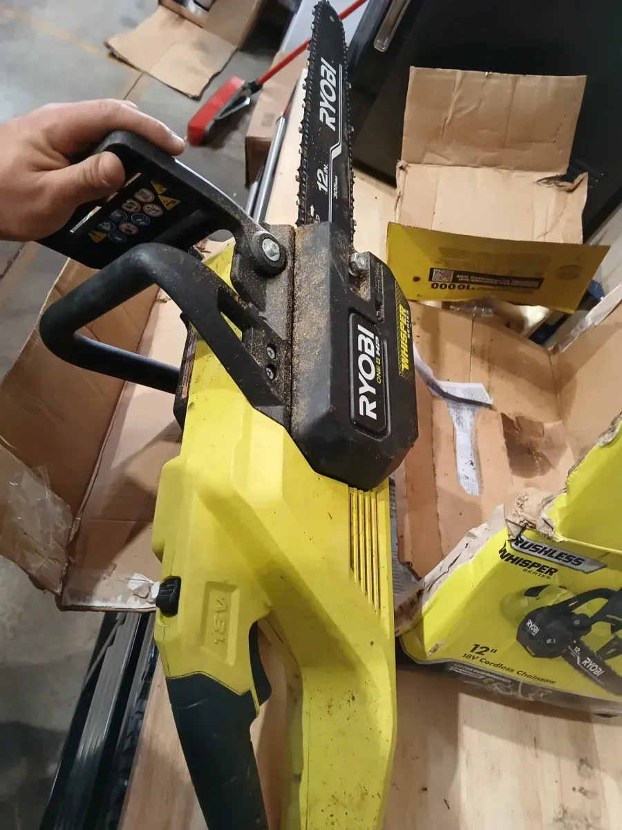 RYOBI ONE+ HP 18V Brushless Whisper Series 12 in. Battery Chainsaw (Tool Only) - image 5