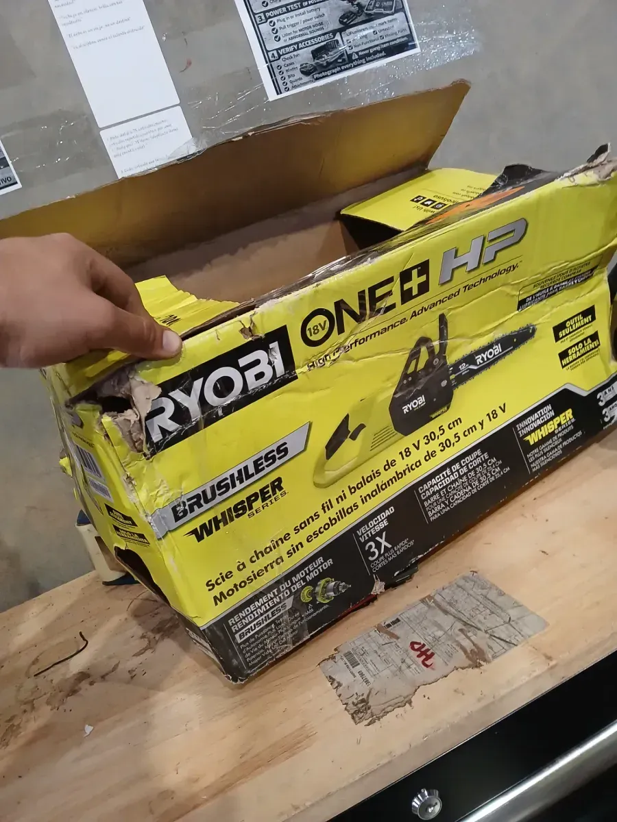 RYOBI ONE+ HP 18V Brushless Whisper Series 12 in. Battery Chainsaw (Tool Only) - image 2
