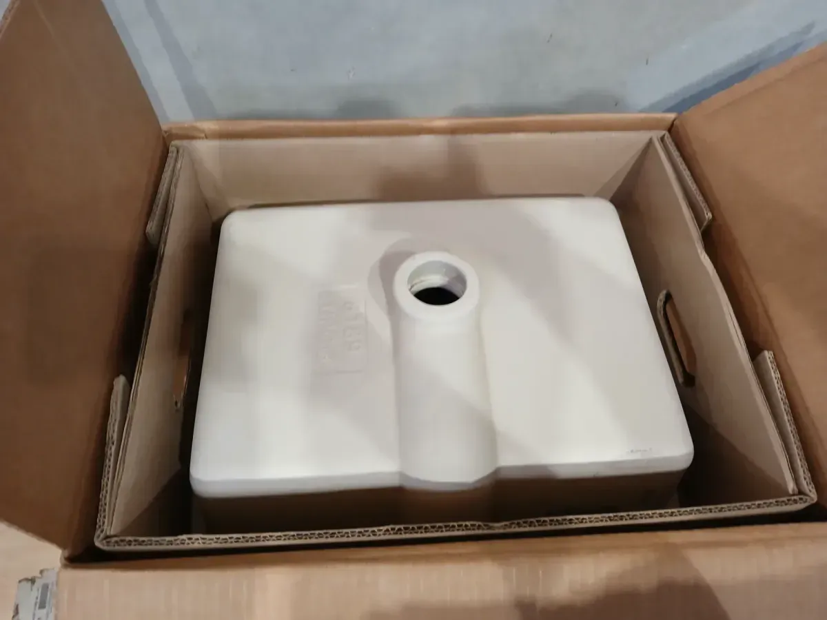 21 in . Undermount Rectangular Bathroom Sink with Overflow Drain in White Vitreous China - image 3