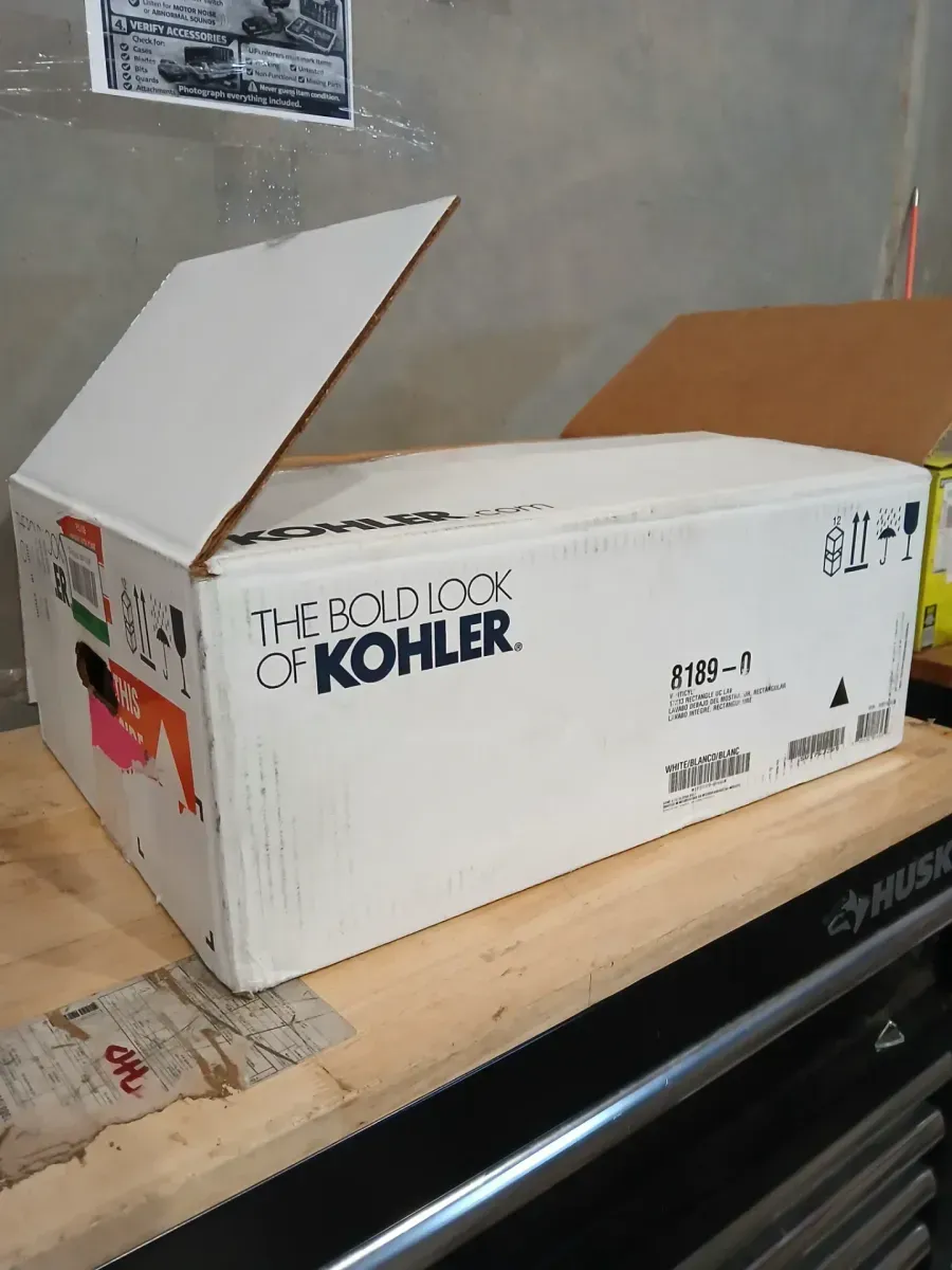 21 in . Undermount Rectangular Bathroom Sink with Overflow Drain in White Vitreous China - image 2