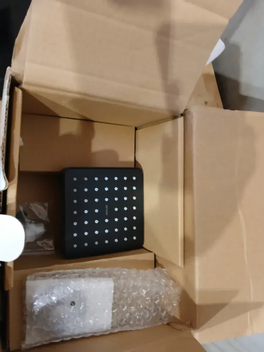 Venza 1-Handle Shower Faucet Trim Kit in Matte Black (Valve Not Included) - image 5