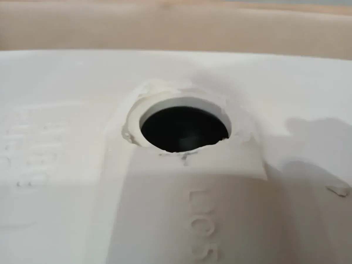 21 in . Undermount Rectangular Bathroom Sink with Overflow Drain in White Vitreous China - image 5