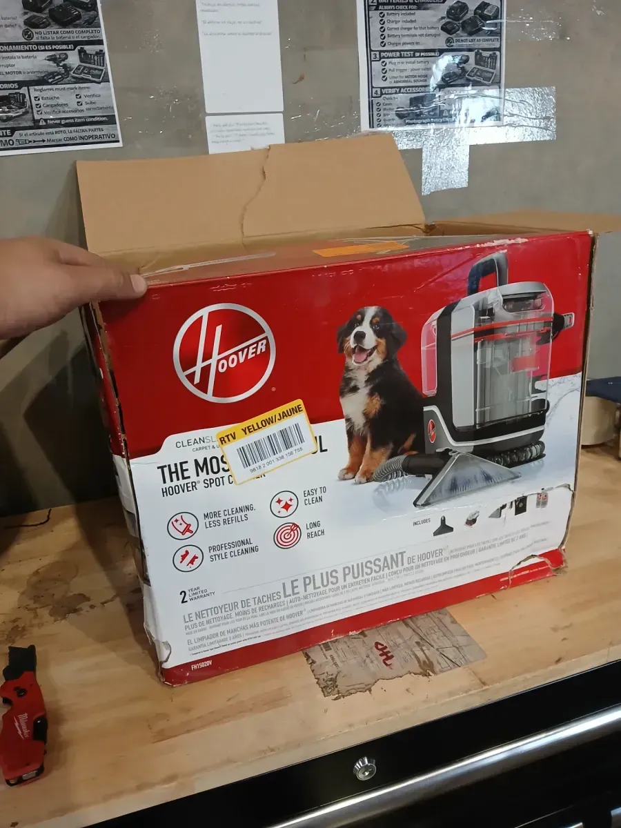 CleanSlate XL Corded Portable Spot Cleaner for Carpet and Upholstery with CleanSlate Car Detailer Auto Cleaning Kit - image 1