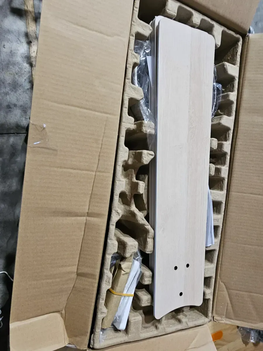 Mena 44 in. LED Indoor/Outdoor Matte White Ceiling Fan with Light Kit and Reversible Blades Included - image 3