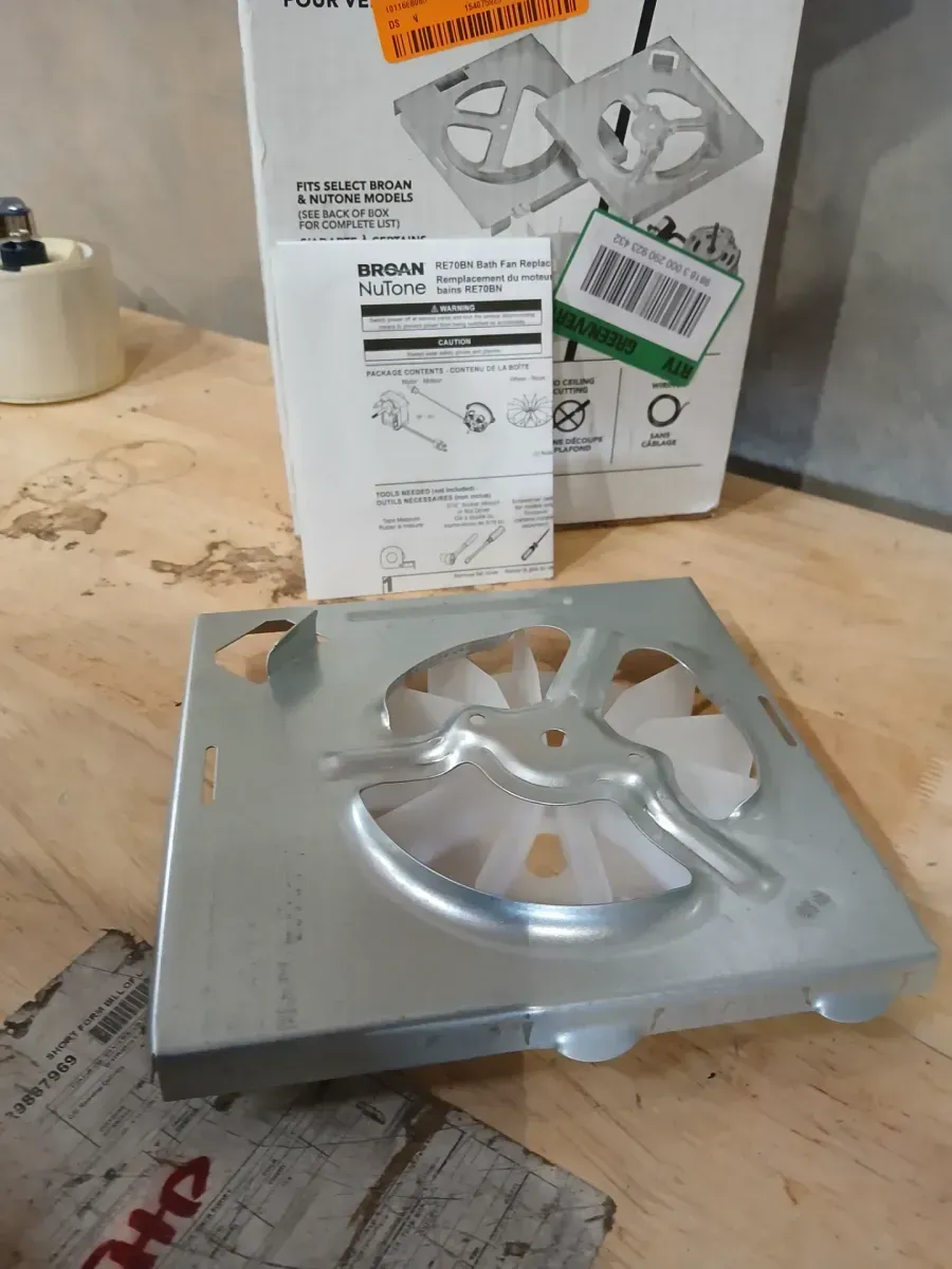 Replacement Motor Wheel 70 CFM - image 3