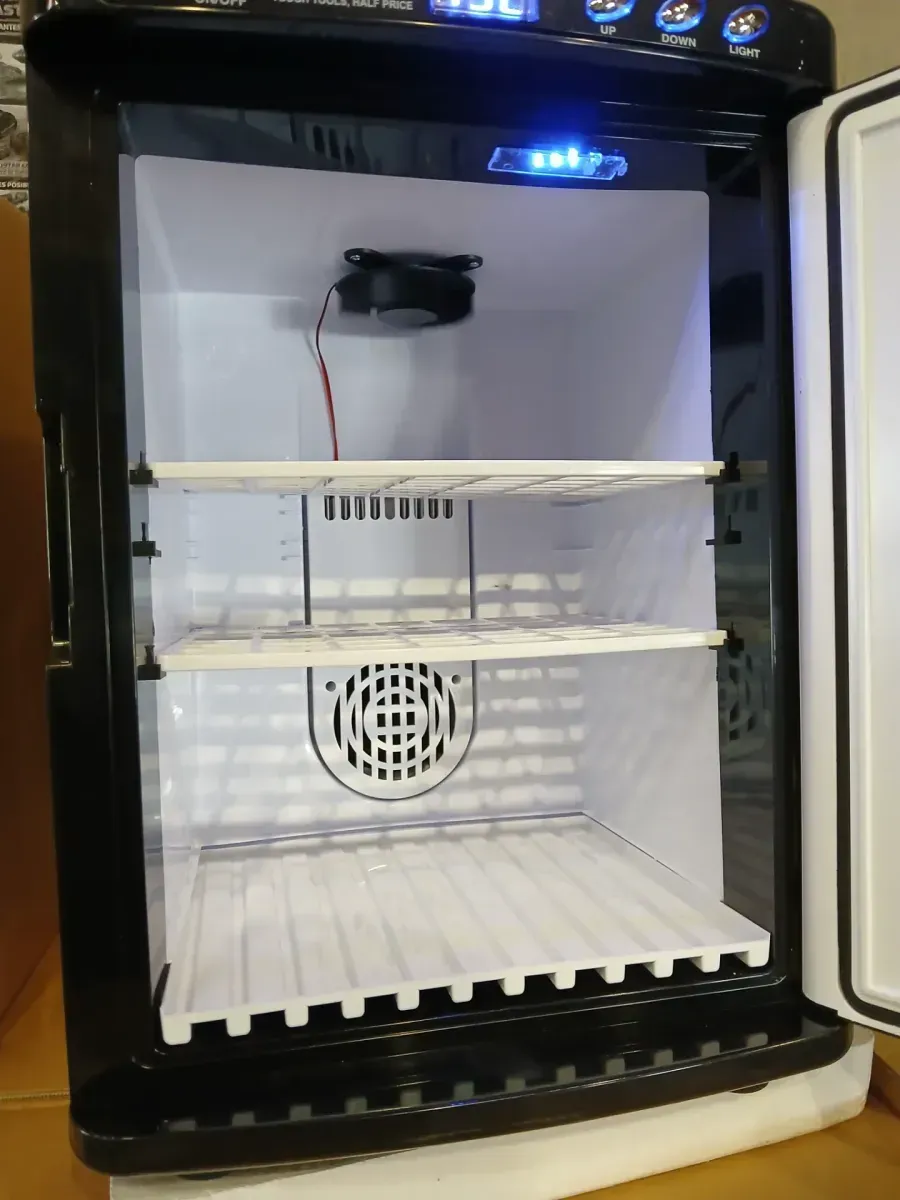 SKYSHALO Reptile Incubator 13 in. x 15 in. x 19 in. LED Digital Display Cooling, Heating Reptile Egg Incubator Black Greenhouse - image 7