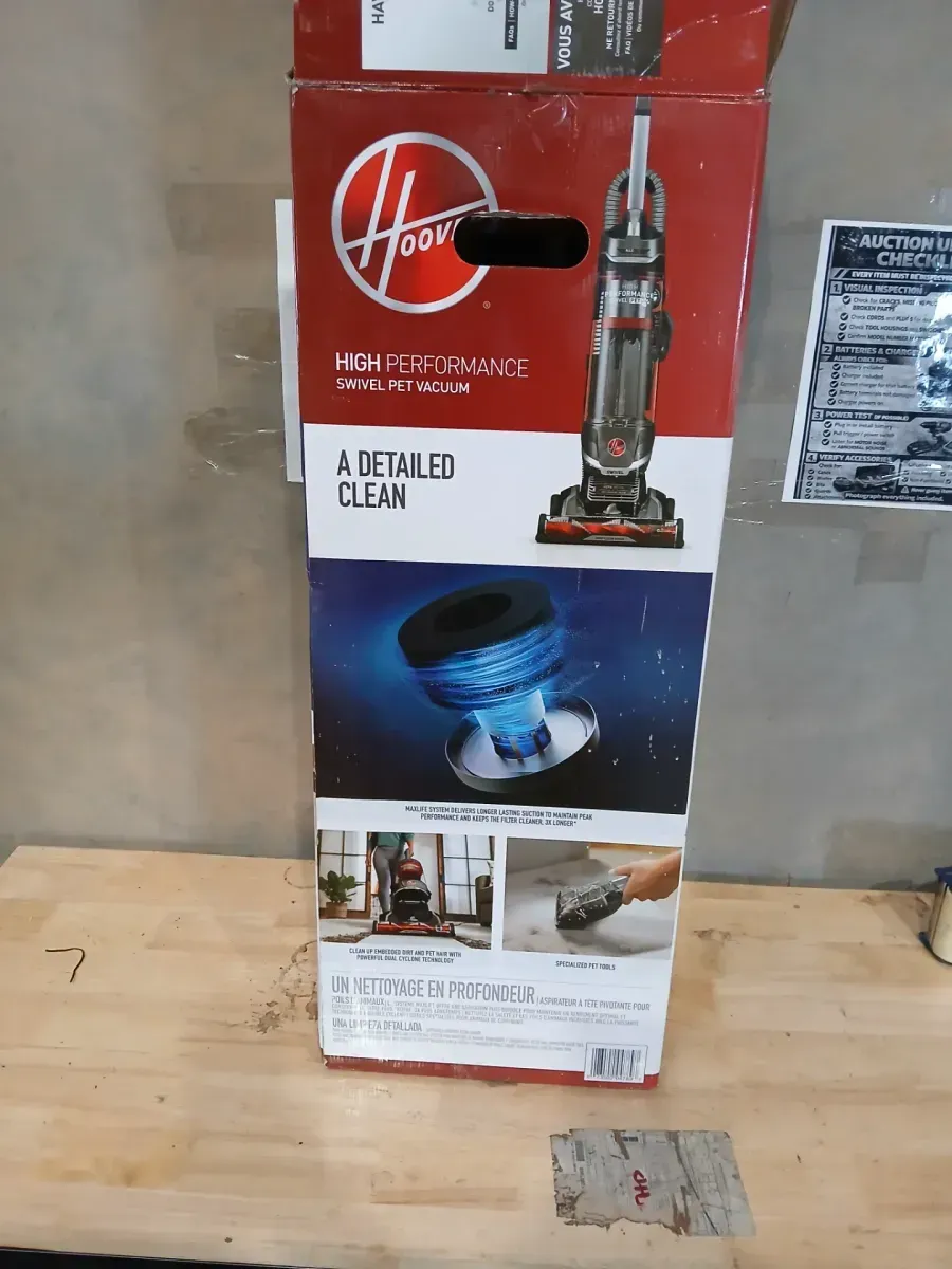 MAXLife High-Performance Swivel Pet, Bagless, Corded, HEPA Filter, Upright Vacuum Cleaner with 32oz. Pet Carpet Powder - image 1