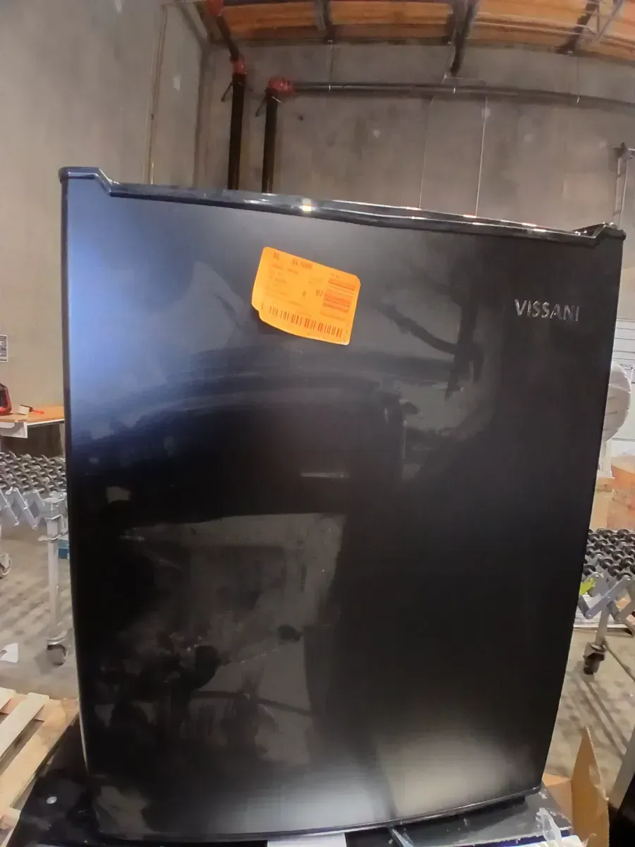 2.6 cu. ft. Mini Refrigerator with 3-Glass Shelves and Manual Defrost in Black, ENERGY STAR - image 1