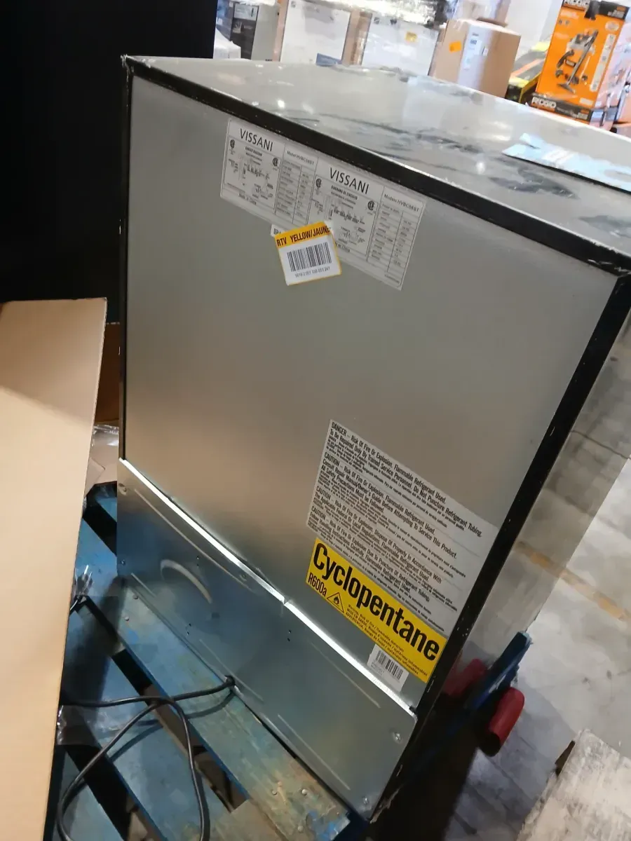 23.4 in. 50 Bottle, 154 Can, Wine and Beverage Cooler with Stainless Steel Door - image 5