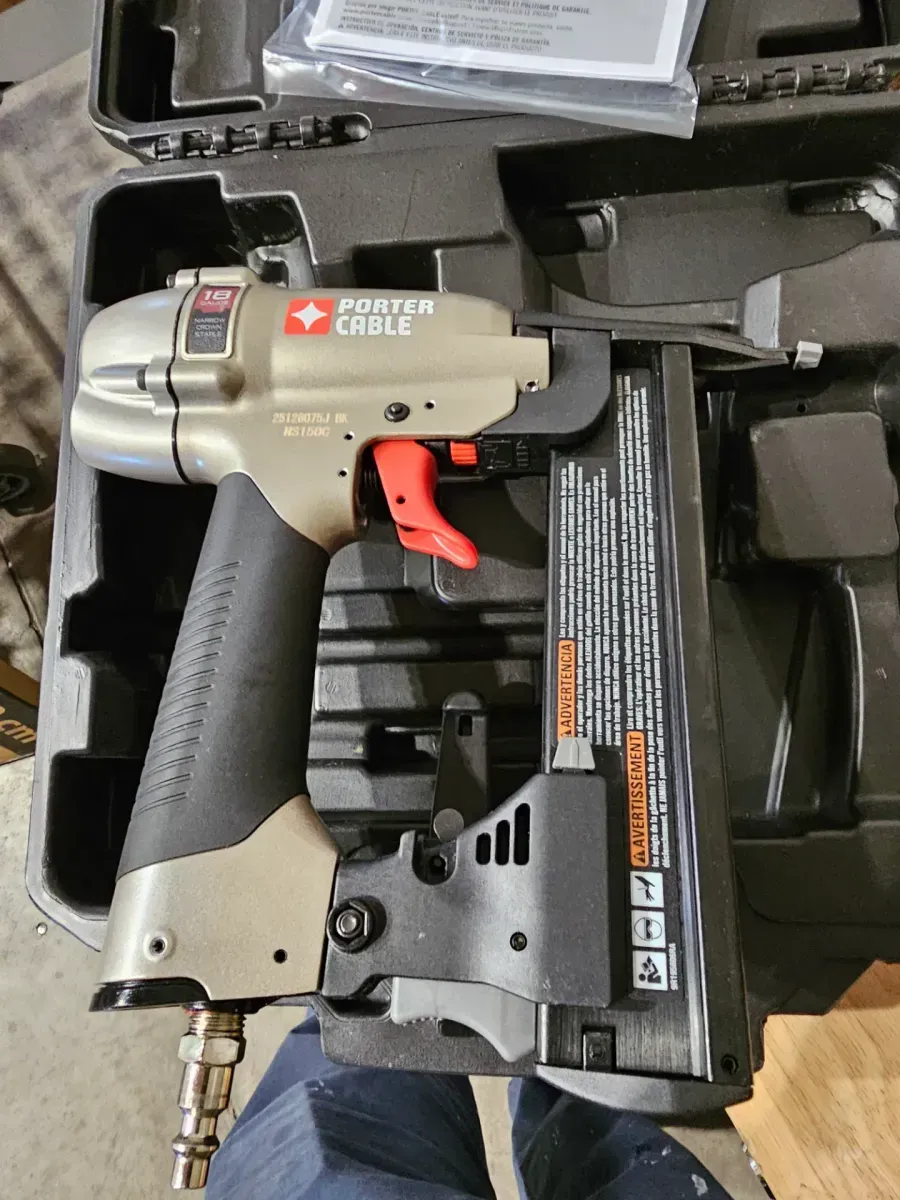 Porter-Cable NS150C 18-Gauge Narrow Crown Stapler with Case - image 1