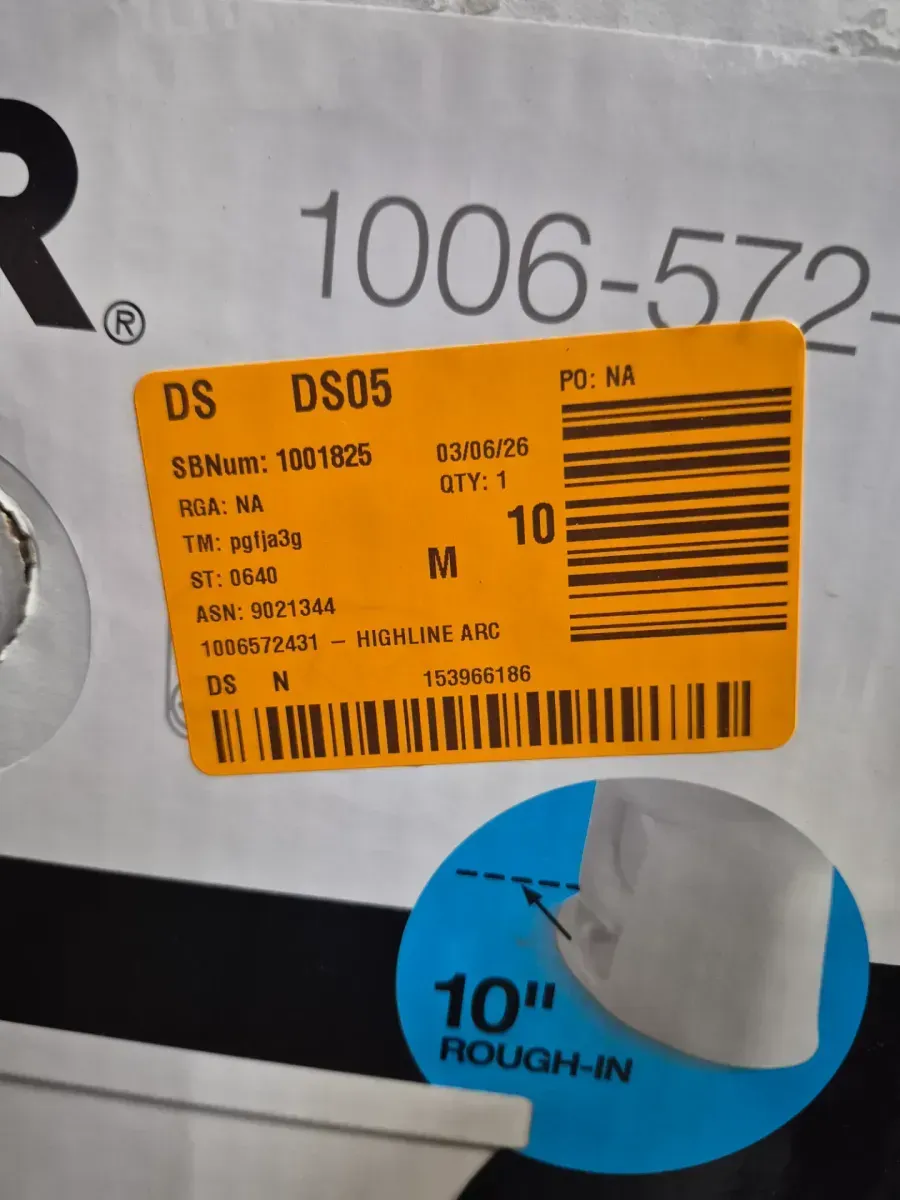 KOHLER Pure Wash E580 Electric Bidet Seat and Highline Arc 10 in. Toilet with Soft Close Seat Combo - image 5