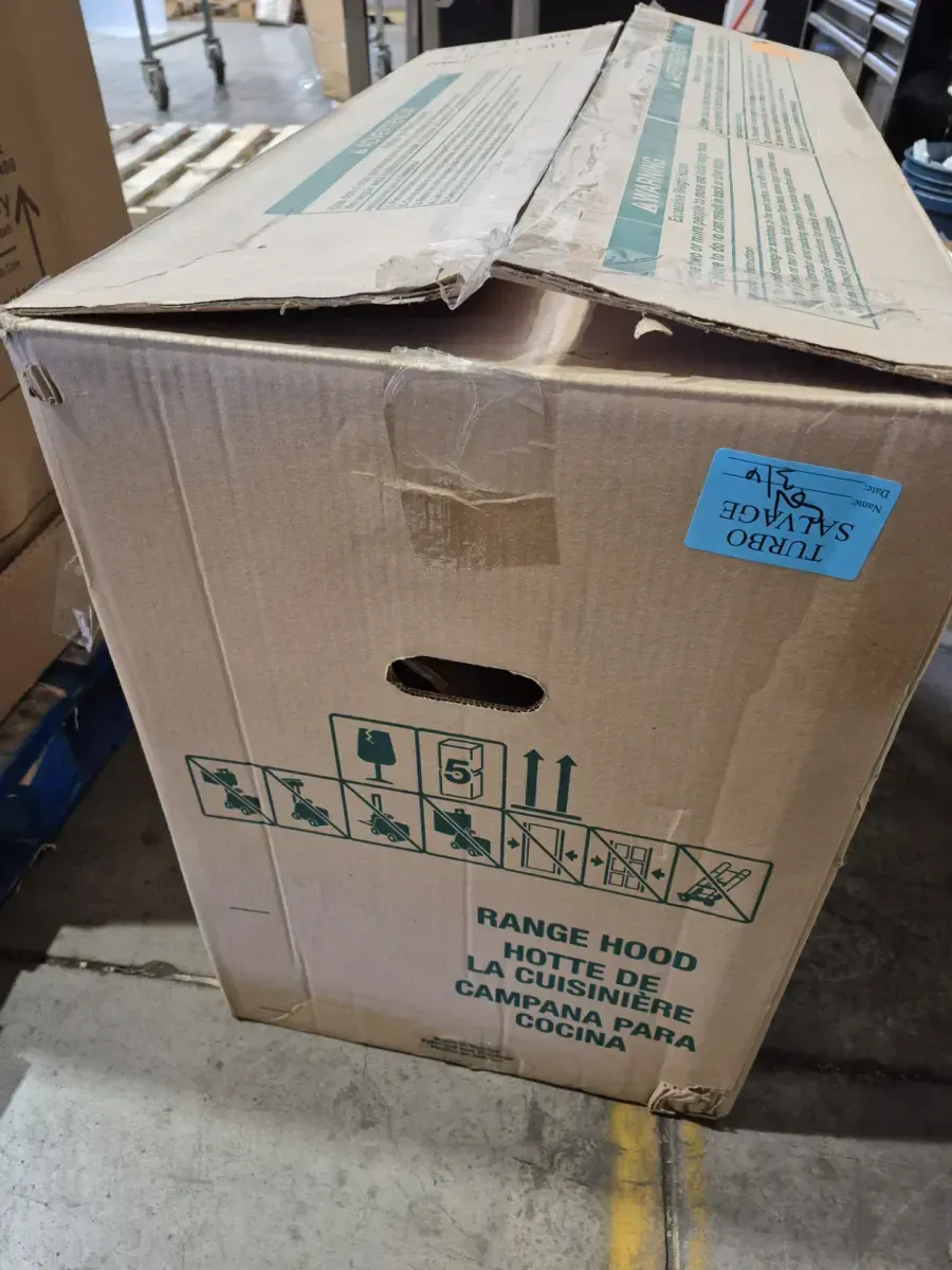 30 in. 400 CFM Curved Glass Wall-Mount Canopy Range Hood with light in Stainless Steel - image 2