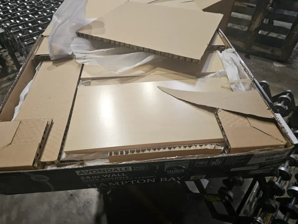 Avondale 24 in. W x 12 in. D x 30 in. H Ready to Assemble Plywood Shaker Wall Kitchen Cabinet in Raven Black - image 3