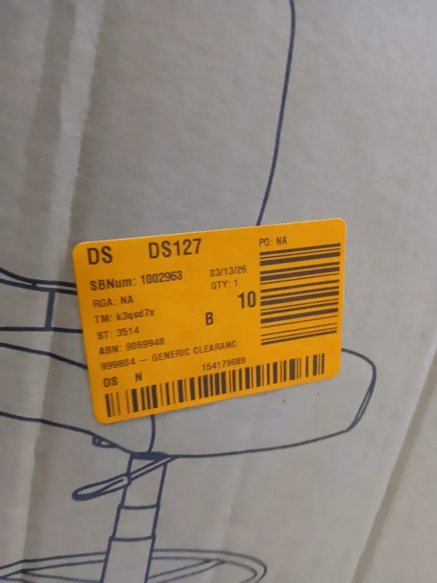 Black Modern Style Drafting Chair with Adj Arms - image 6