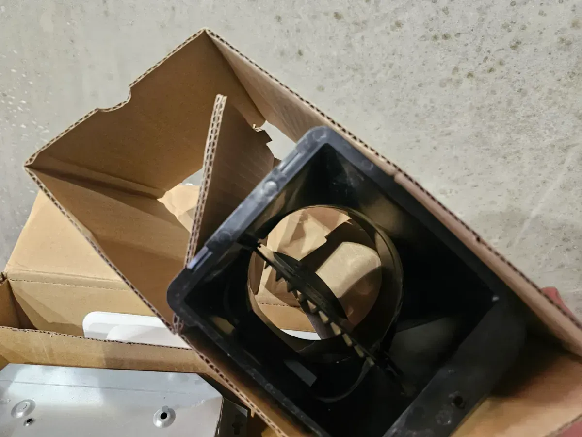 Broan-NuTone Roomside Series, White, 80 CFM, No Cut Roomside Installation with Light, ENERGY STAR, Bathroom Exhaust Fan - image 4