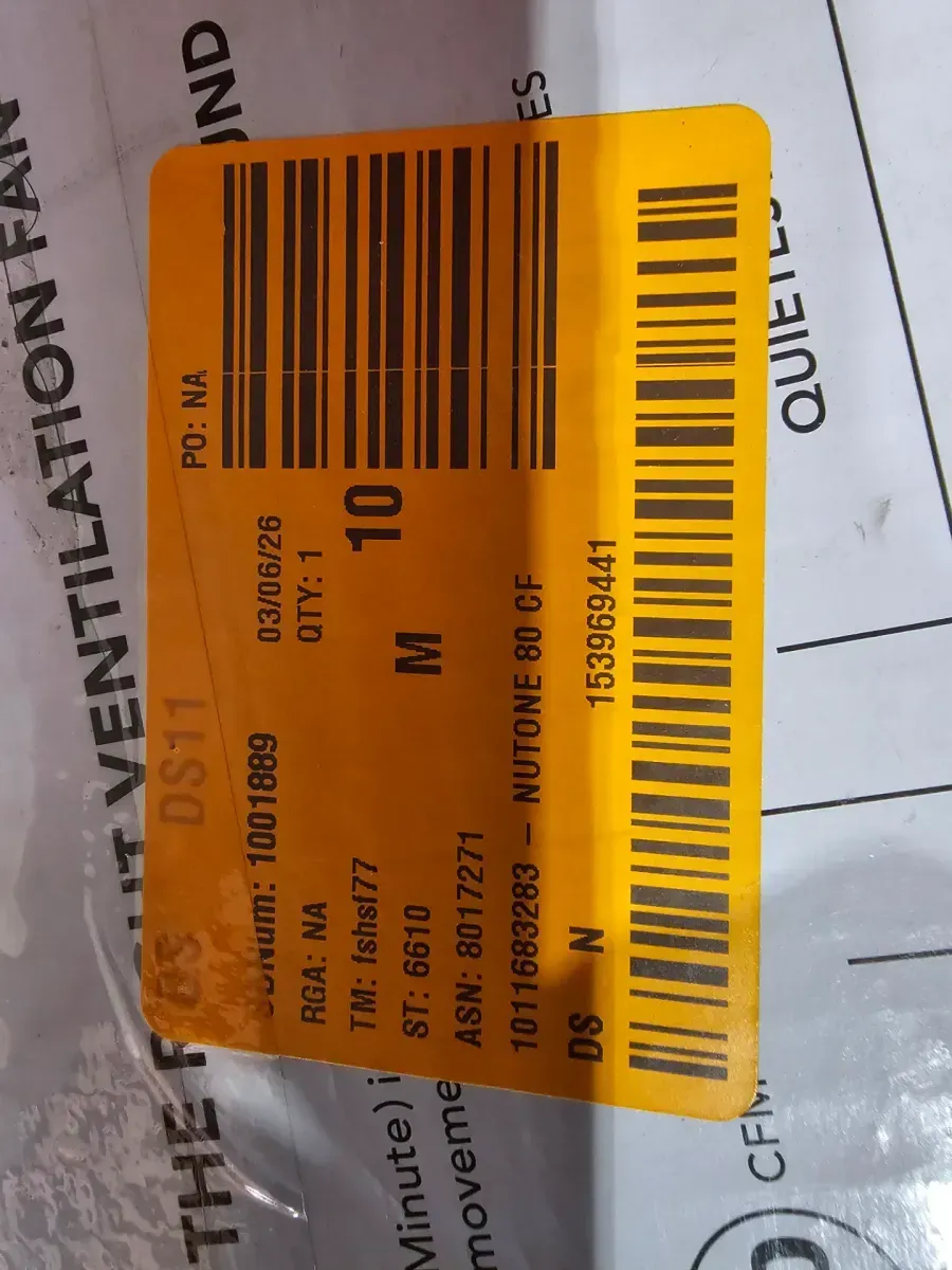 Broan-NuTone Roomside Series, White, 80 CFM, No Cut Roomside Installation with Light, ENERGY STAR, Bathroom Exhaust Fan - image 5