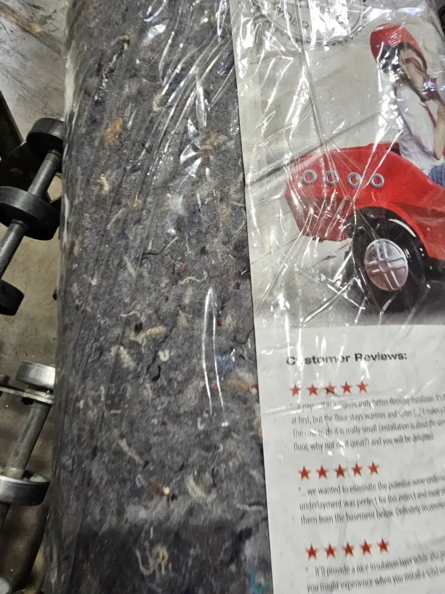 100 sq. ft. 3 ft. x 33.3 ft. x 3 mm Underlayment with Sound and Moisture Barrier for Laminate and Engineered Floors - image 2