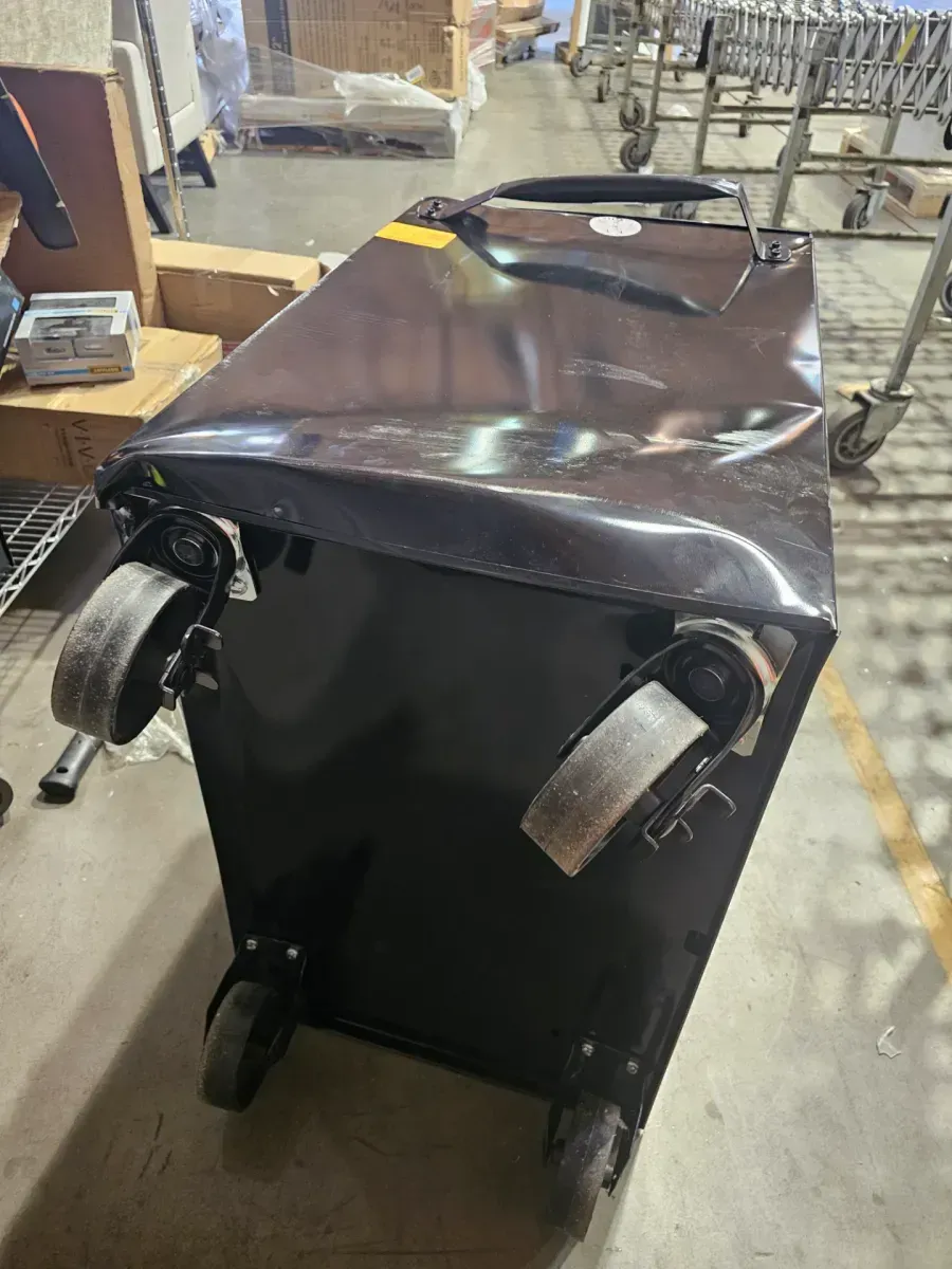 26.5 in. W x 18 in. D Standard Duty 4-Drawer Rolling Tool Cabinet in Gloss Black - image 2