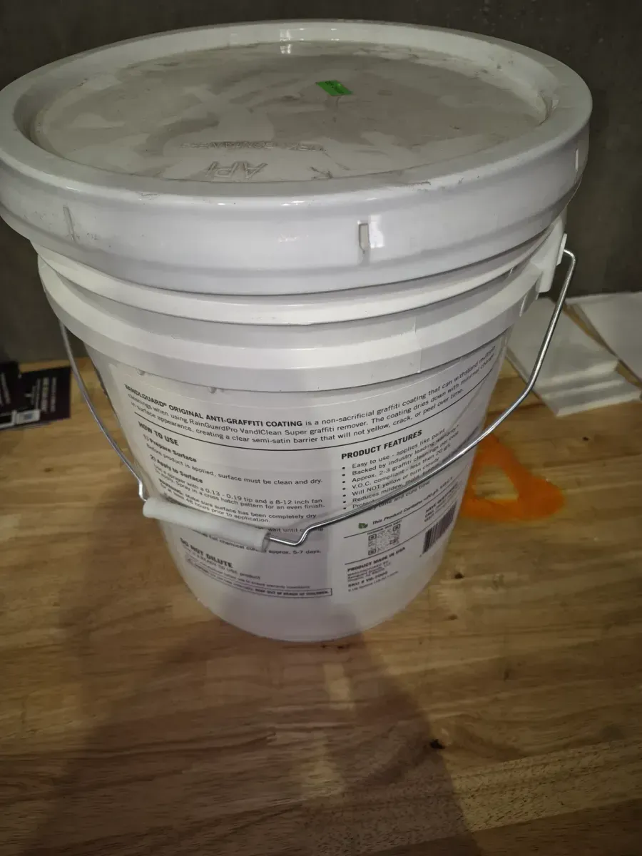 5 gal. VandlGuard Original Non-Sacrificial Anti-Graffiti Coating - image 4