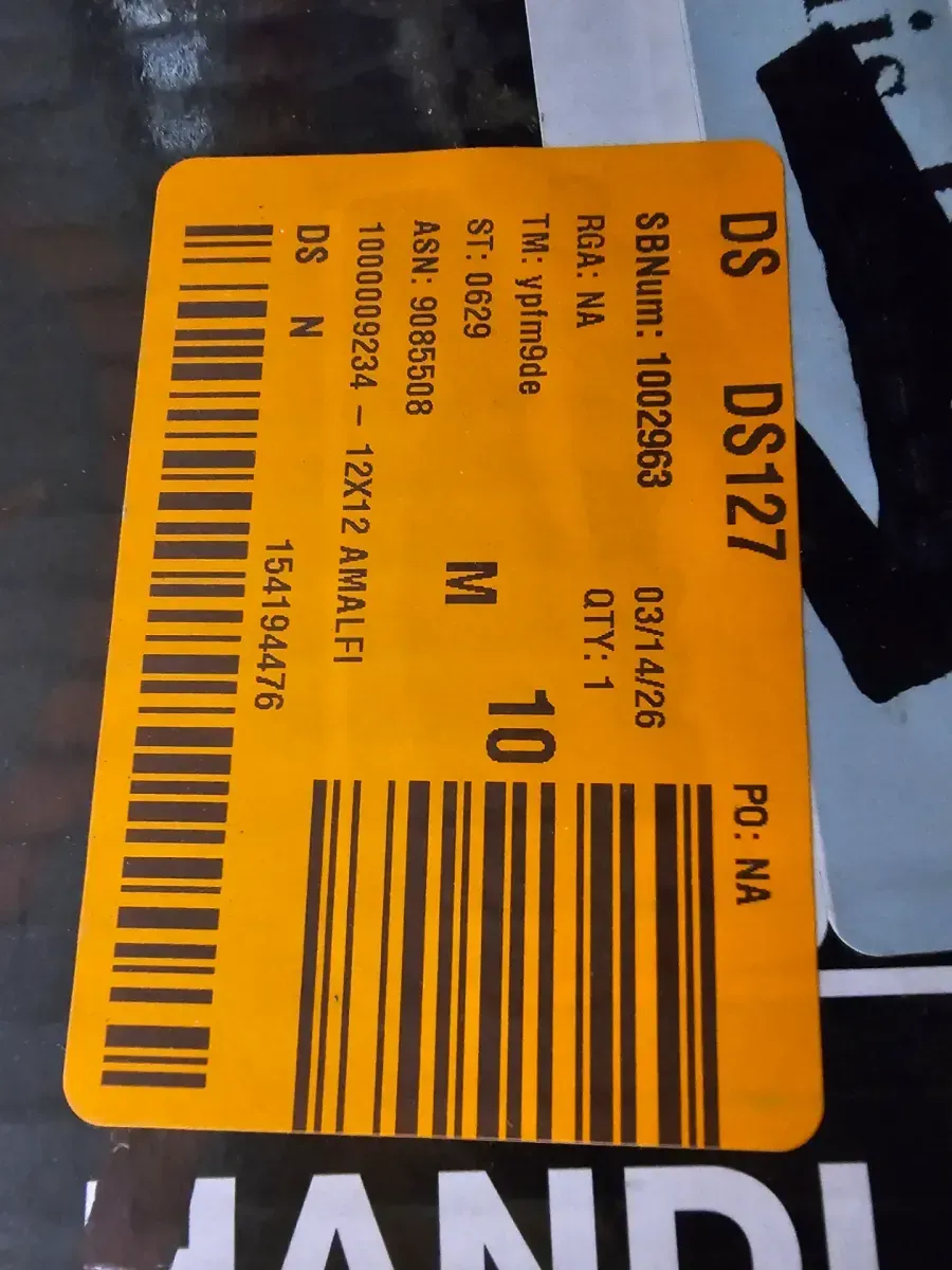 Amalfi Cafe Interlocking 12 in. x 12 in. x 0.24 in. Glass/Stone Blend Mesh-Mounted Mosaic Wall Tile (1 sq. ft. / Pack - 14 packs / case) - image 4