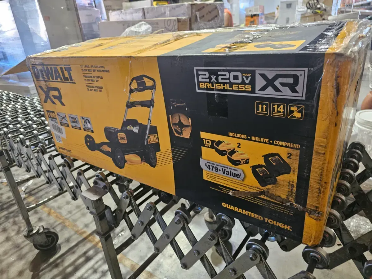 2x20V MAX 21 in. Cordless Battery Powered Push Lawn Mower Kit with (2) 10 Ah Batteries and Chargers - image 5