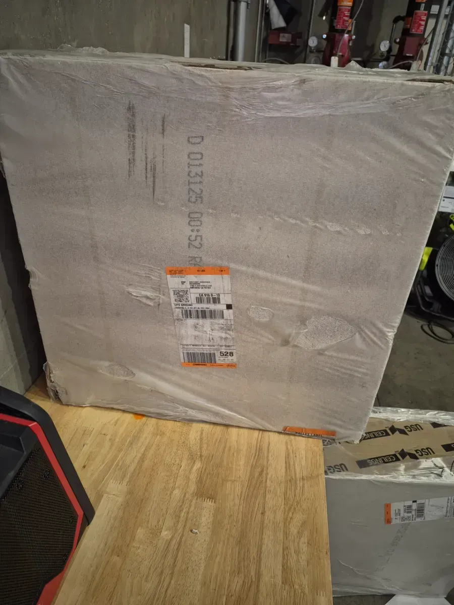 2 ft. x 2 ft. Radar Basic White Square Edge Lay-In Ceiling Tile, case of 16 (64 sq. ft.) - image 3