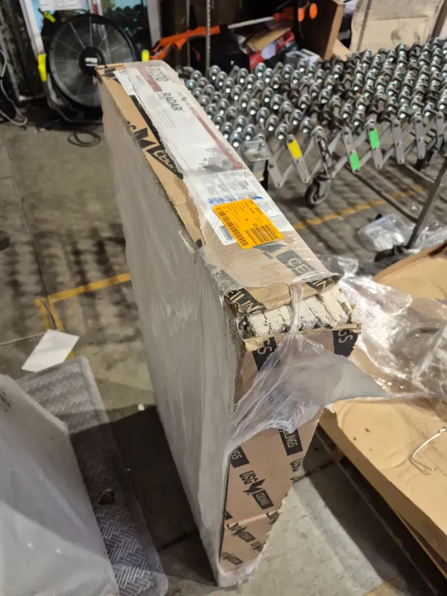 2 ft. x 4 ft. Radar Basic White Square Edge Lay-In Ceiling Tile, Case of 8 (64 sq. ft) - image 3