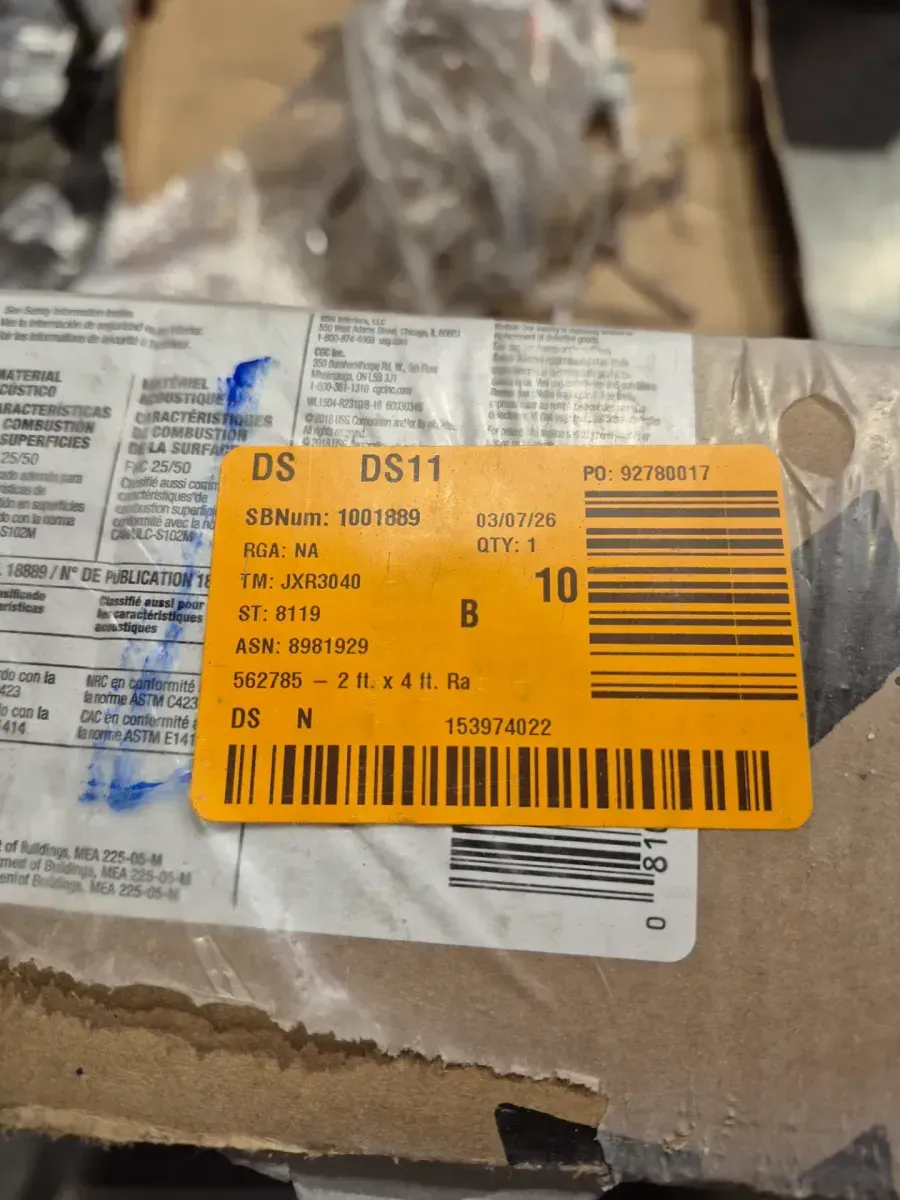 2 ft. x 4 ft. Radar Basic White Square Edge Lay-In Ceiling Tile, Case of 8 (64 sq. ft) - image 6