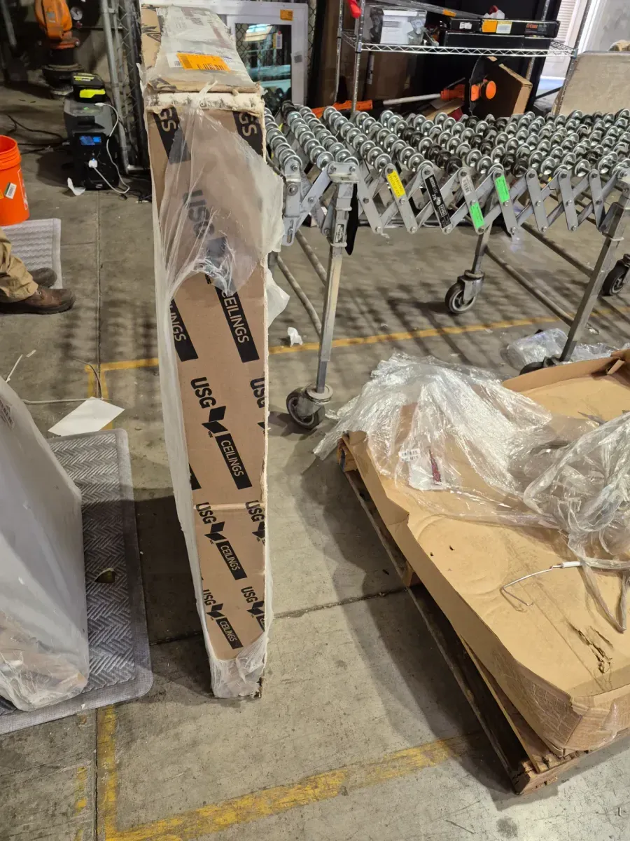 2 ft. x 4 ft. Radar Basic White Square Edge Lay-In Ceiling Tile, Case of 8 (64 sq. ft) - image 4