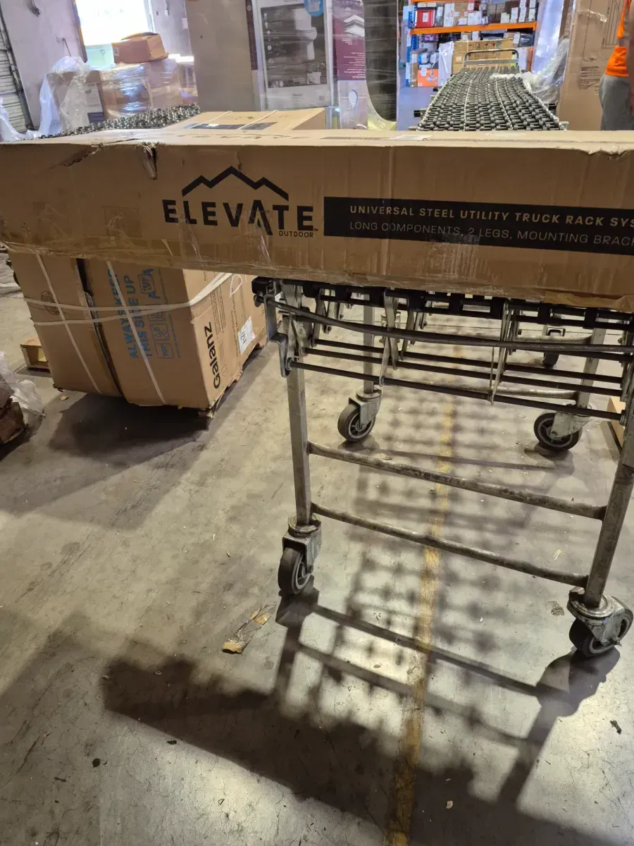 Adjustable Heavy-Duty Steel Truck Bed Ladder Rack - image 5