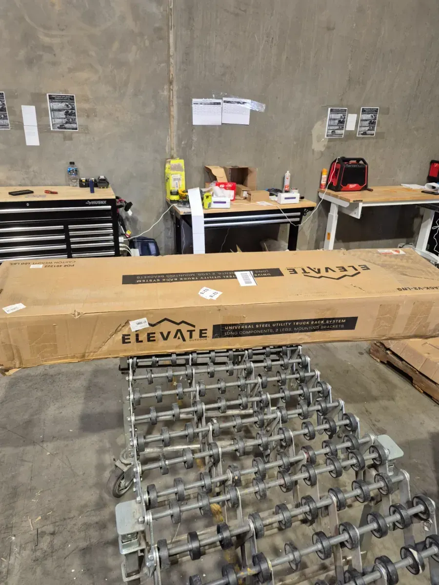 Adjustable Heavy-Duty Steel Truck Bed Ladder Rack - image 6