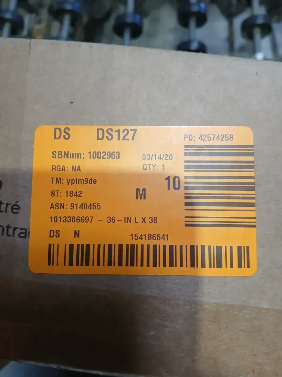 36 in. L x 36 in. W Alcove or Corner Shower Pan Base Square with Center Drain, White Acrylic, Reversible Design - image 5