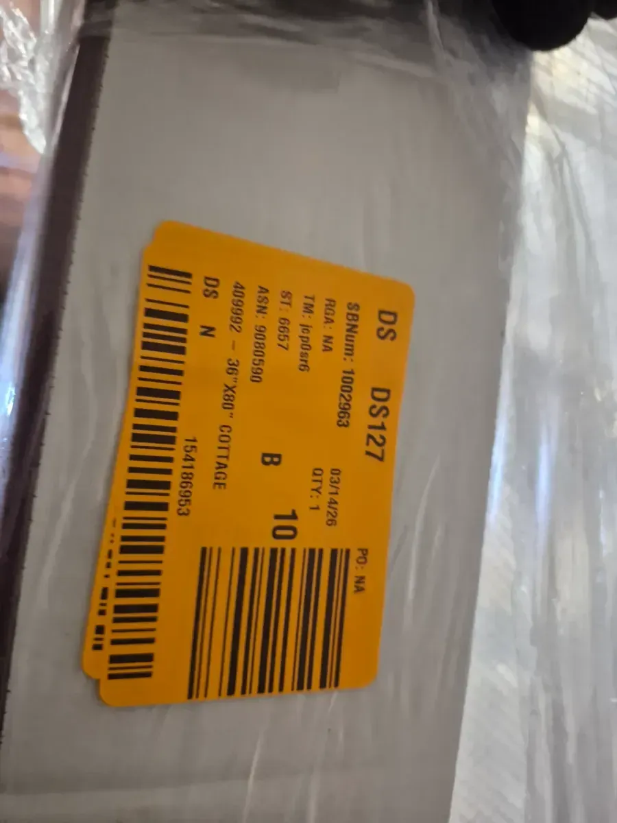 Unique Home Designs 36 in. x 80 in. Cottage Rose White Surface Mount Outswing Steel Security Door with Expanded Metal Screen - image 4