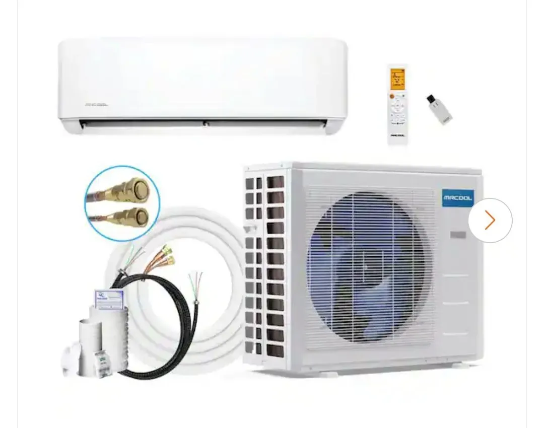 Advantage 5th Gen 9,000 BTU 0.75-Ton 1-Zone 21.2 SEER2 Ductless Mini-Split Complete System with 16 ft. Line-230V-R454B - image 6