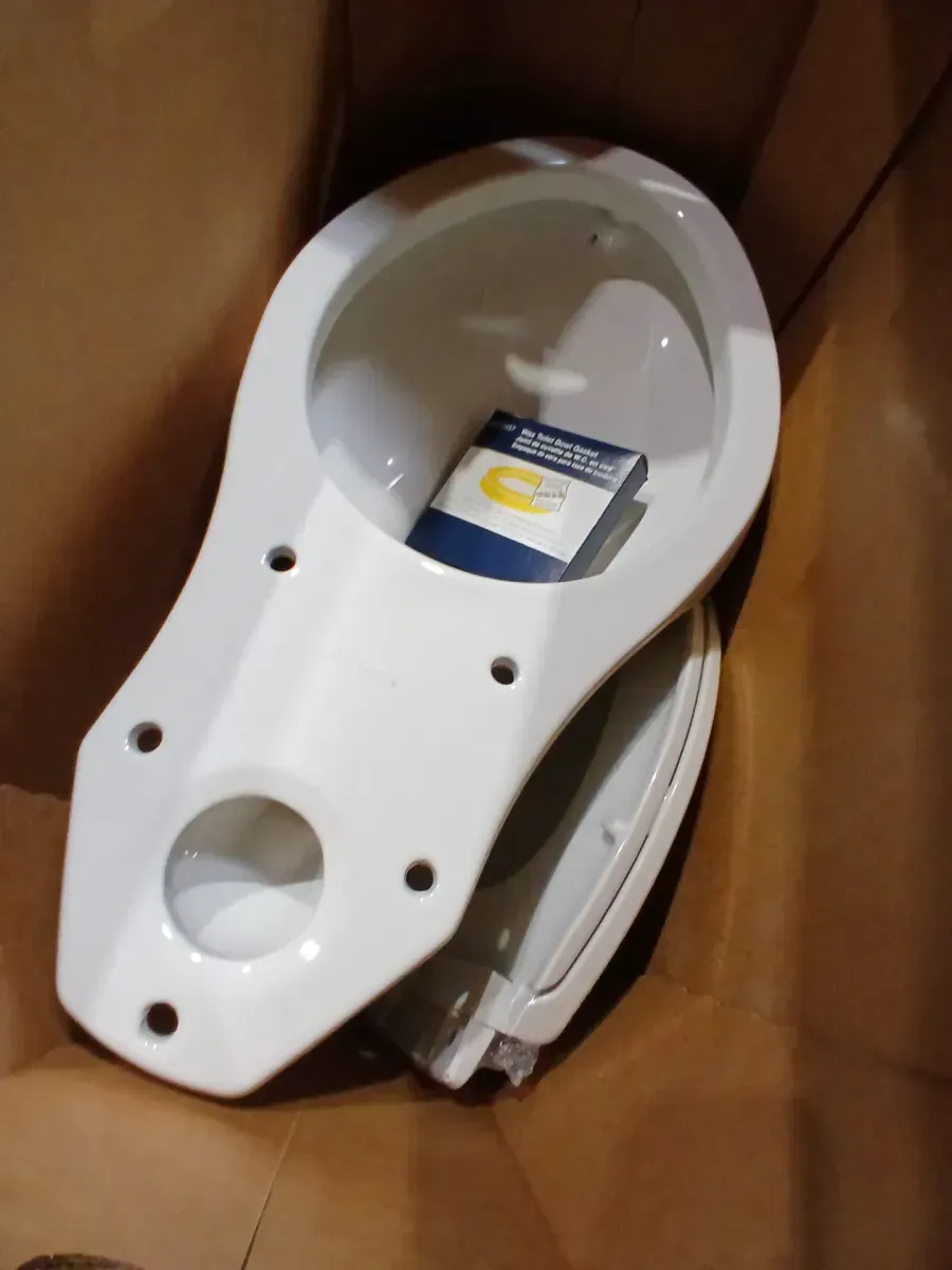 Pure Wash E580 Electric Bidet Seat and Highline Arc 12 in. Toilet with Soft Close Seat Combo - image 5