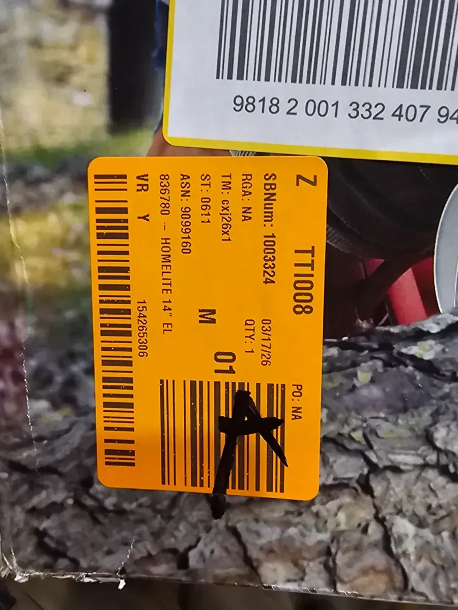 Homelite 9 amp electric chain saw (14 in. 9 Amp Electric Chainsaw) - image 5