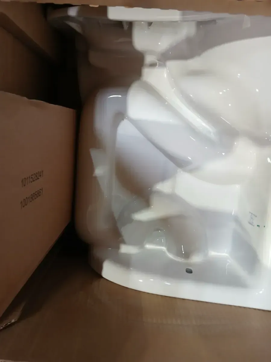 Power Flush 2-Piece 1.28 GPF Single Flush Extra Tall Elongated Toilet in White with Slow-Close Seat Included - image 5