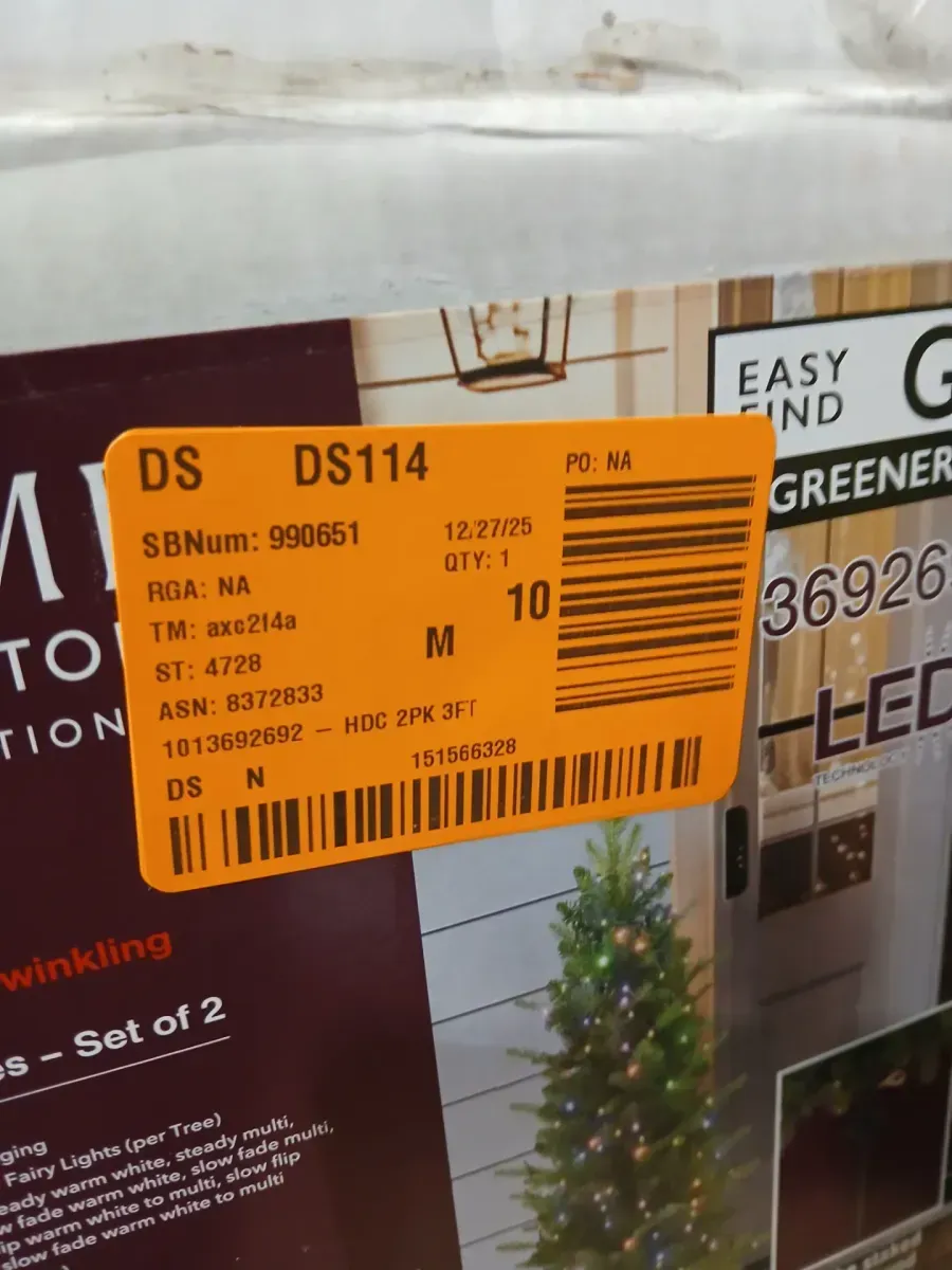 3 ft. Grand Duchess Twinkling Balsam Fir LED Pre-Lit Artificial Trees G4 - image 3