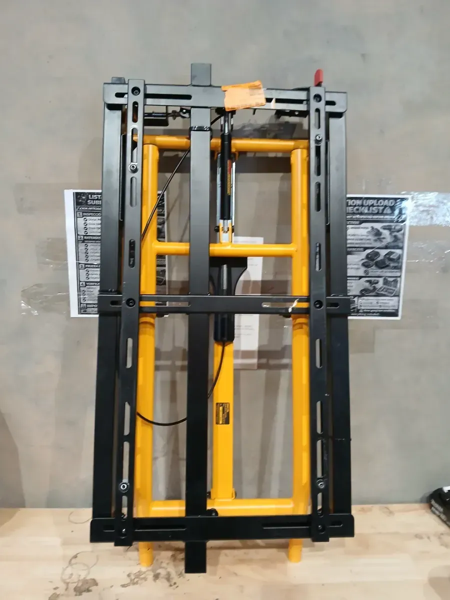 15 Amp Corded 12 in. Double Bevel Sliding Compound Miter Saw with 32-1/2 in. x 60 in. Rolling Miter Saw Stand - image 2