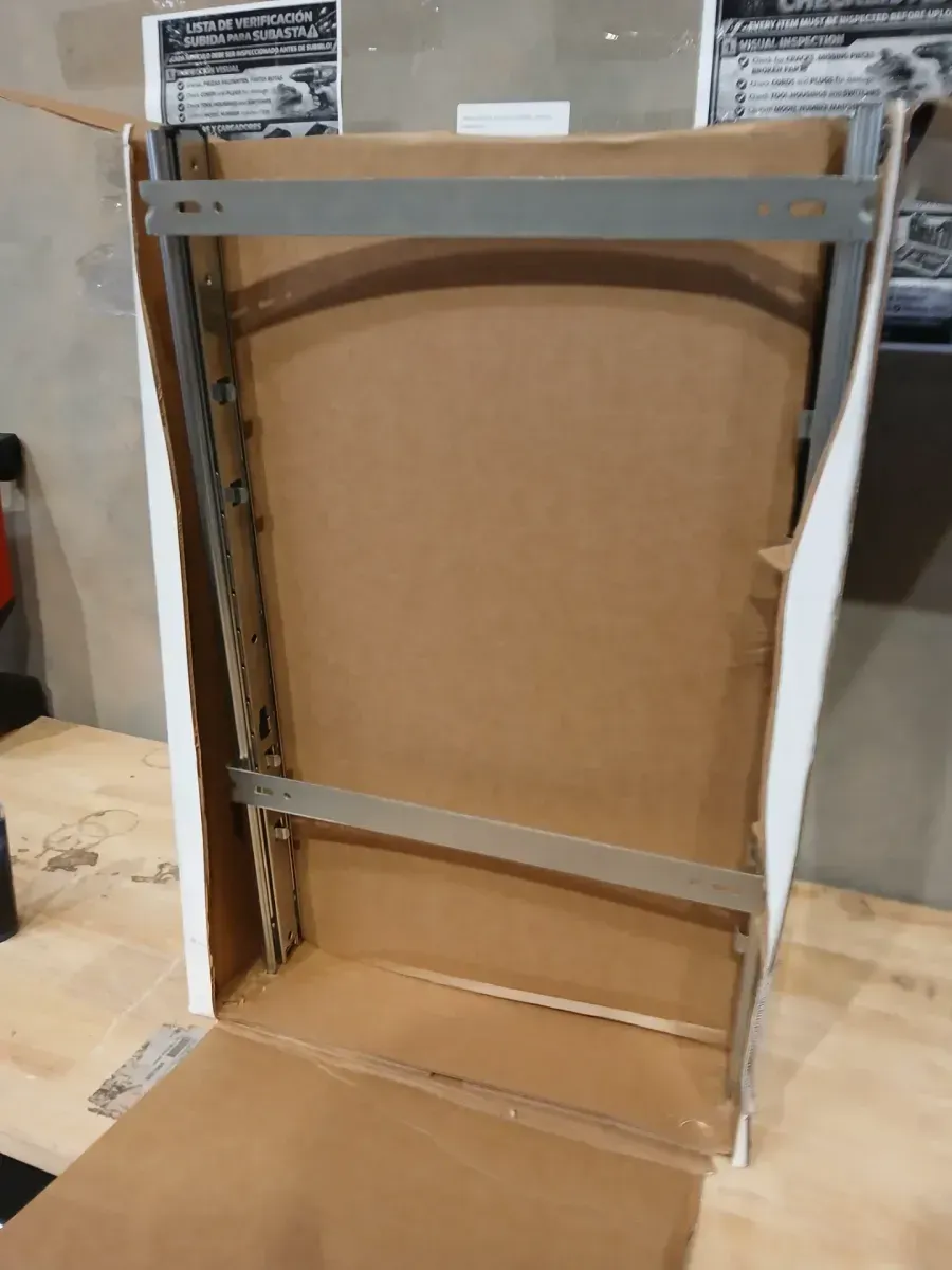 Home Decorators Collection 18-13/16 in. H x 14-3/8 in. W x 22 in. D 28.75 Qt. In-Cabinet Double Bottom-Mount Pull-Out Trash Can - image 5