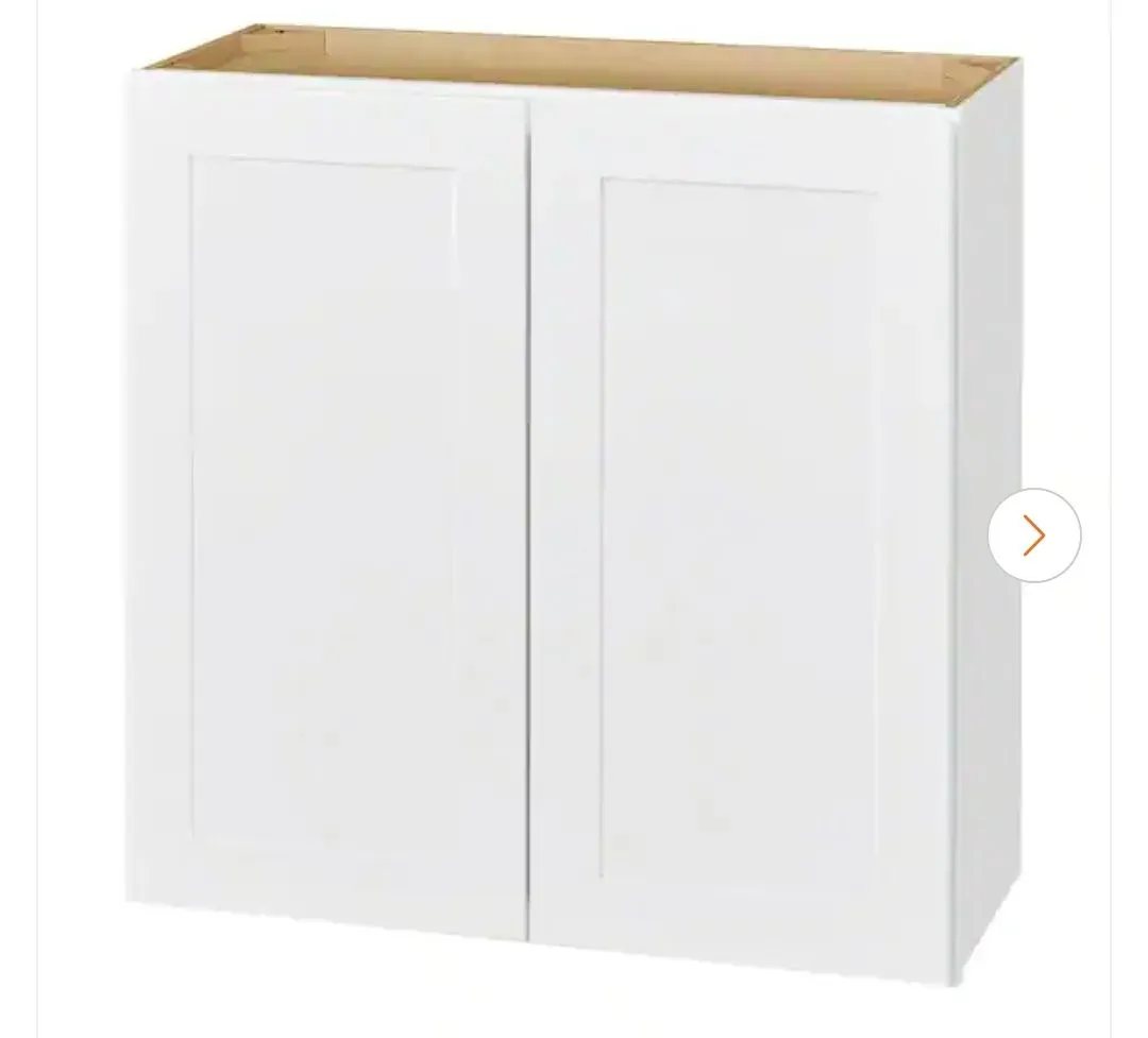 Avondale 36 in. W x 12 in. D x 30 in. H Ready to Assemble Plywood Shaker Wall Kitchen Cabinet in Alpine White - image 4