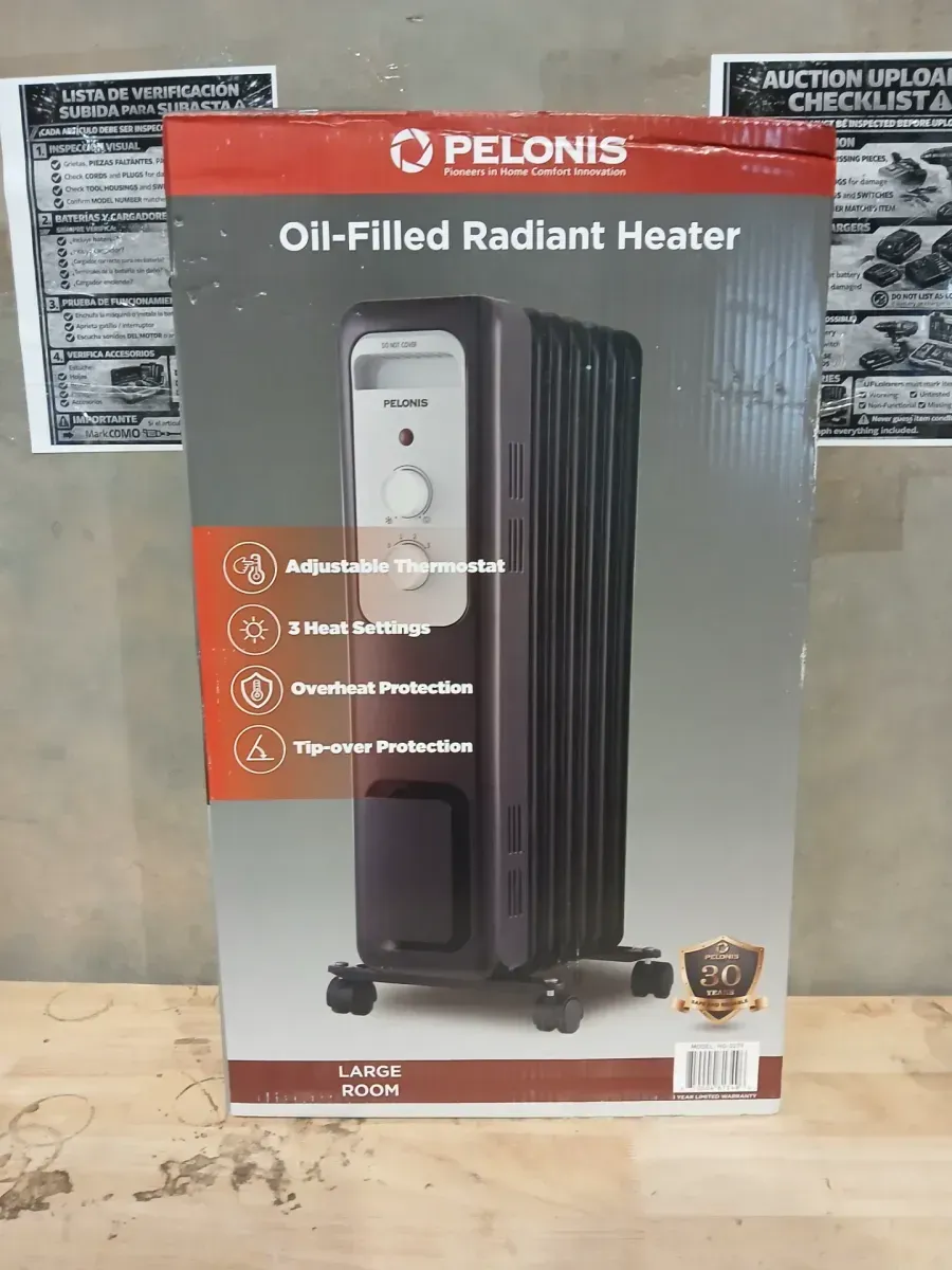 Pelonis Portable Oil-Filled Radiator Space Heater - image 2